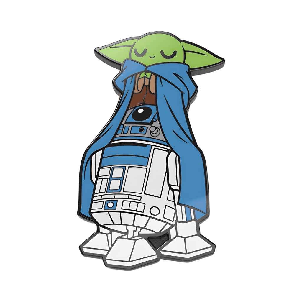 Playing Jedi Disney pin