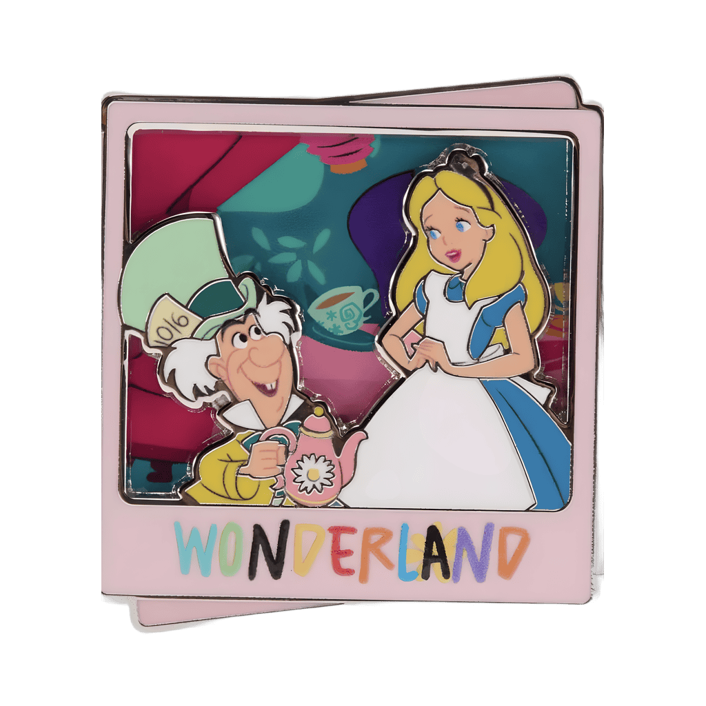 Alice and Mad Hatter - Wonderland Disney pin