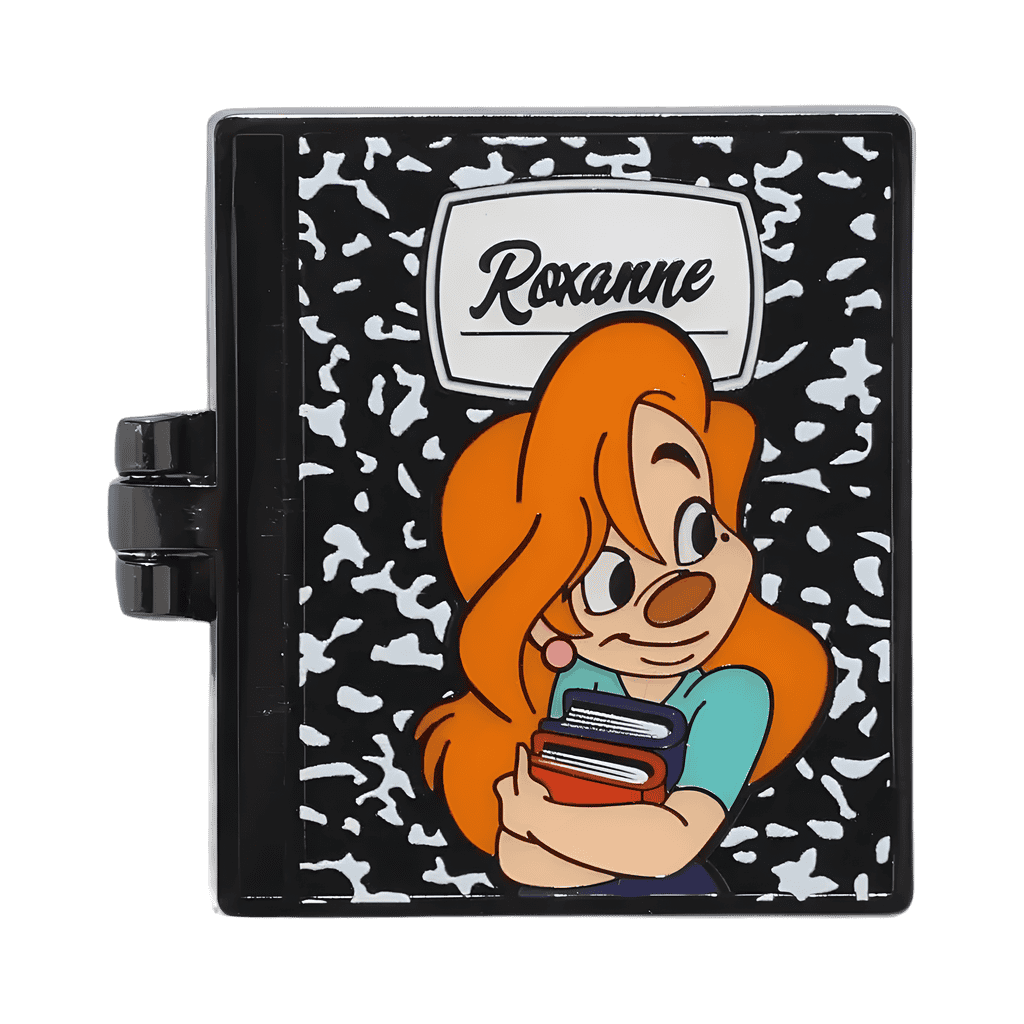 Hinge Pin - Notebook - Roxanne and Max Disney pin