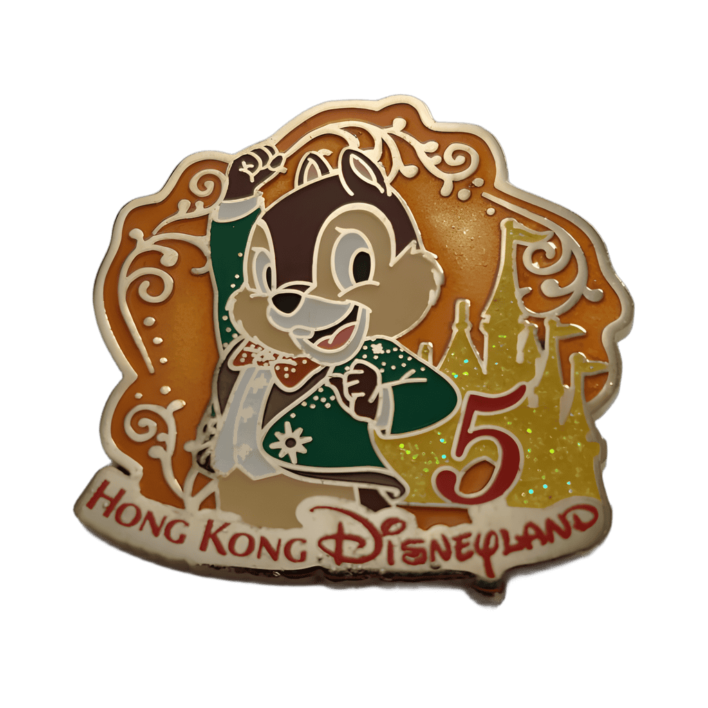 5th Anniversary - Chip Disney pin