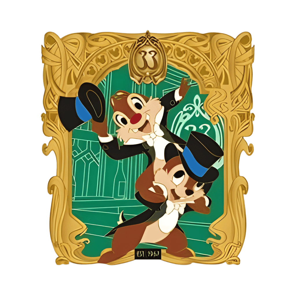 April - Chip and Dale Disney pin