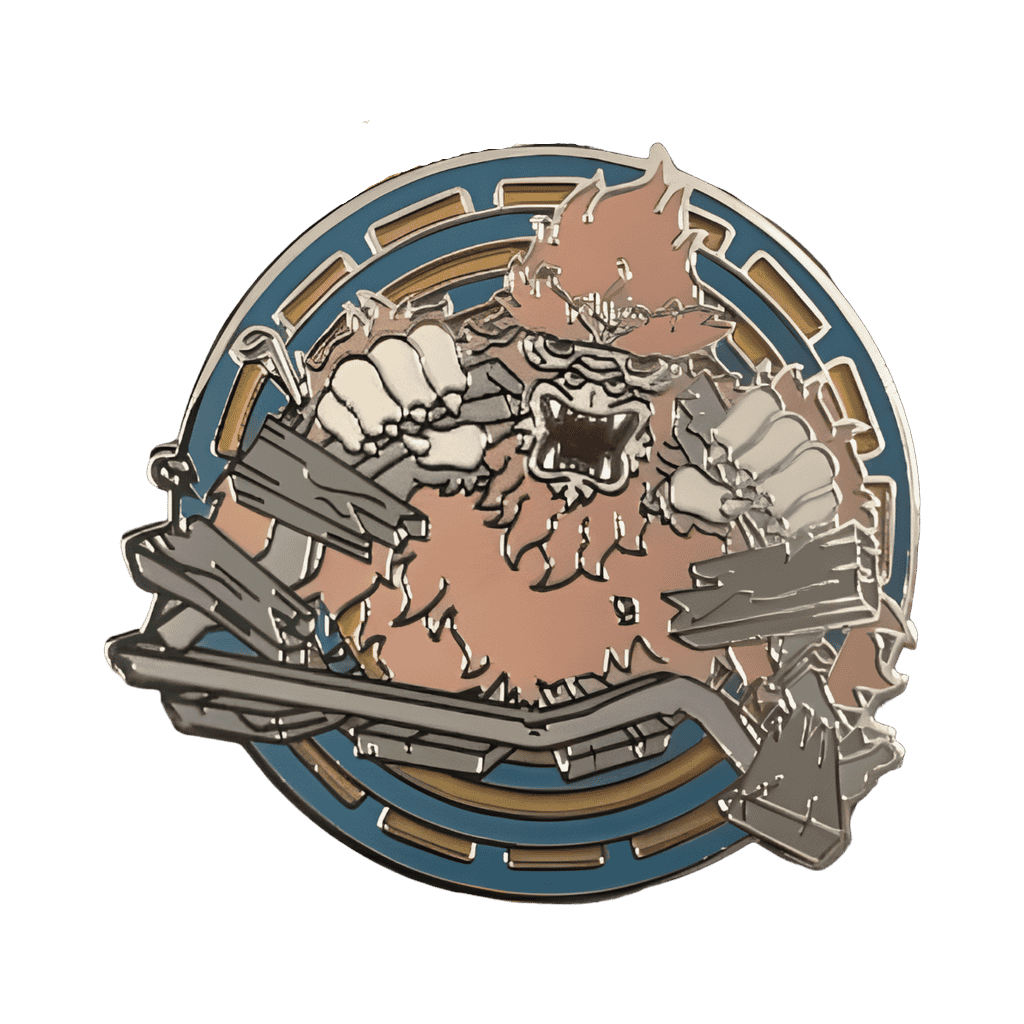 Yeti with Broken Tracks Disney pin
