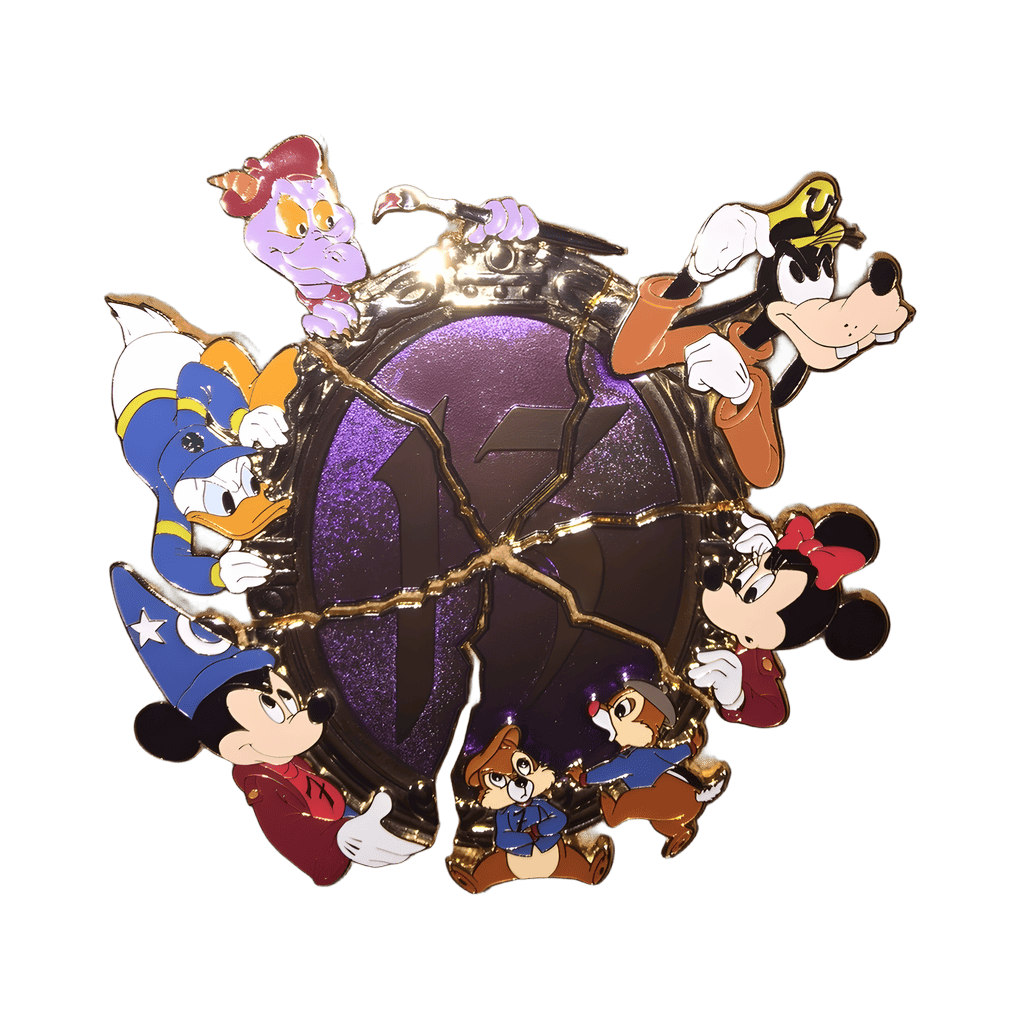 Mirror Pin Board set Disney pin