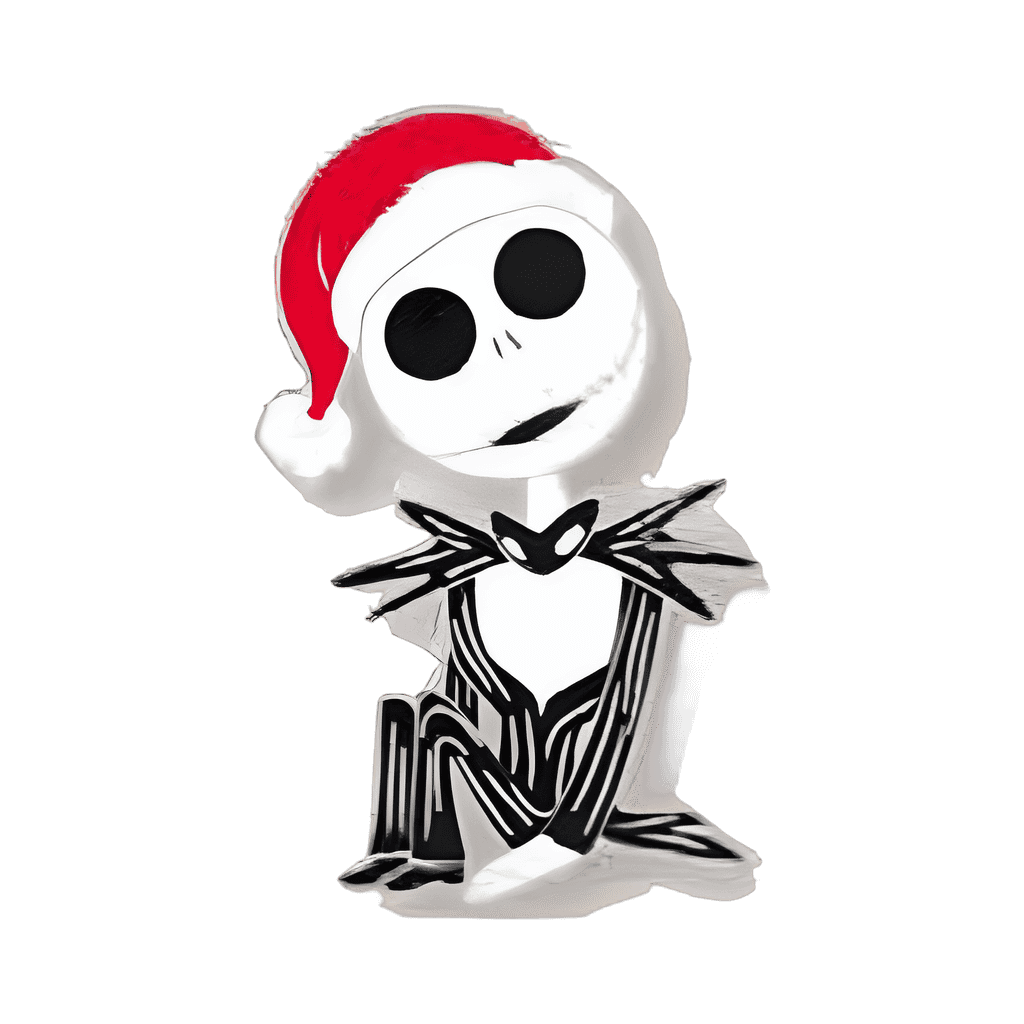 Christmas Jack Skellington Disney pin