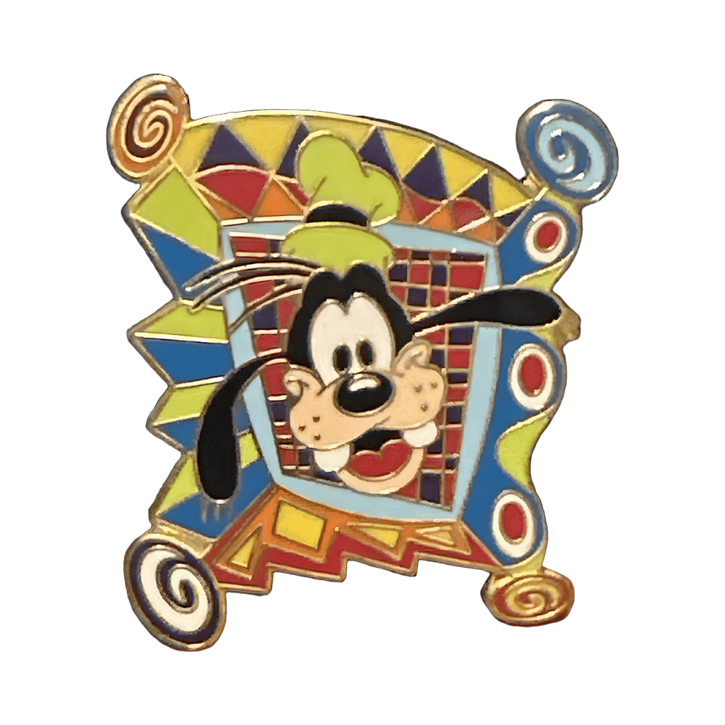Goofy Kooky Cutouts Disney pin