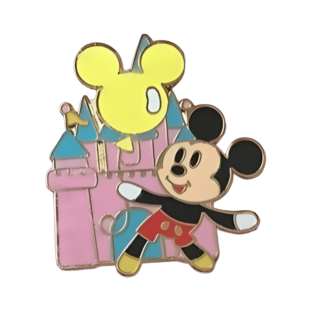Mickey Mouse with Castle & Mickey Balloon Disney pin