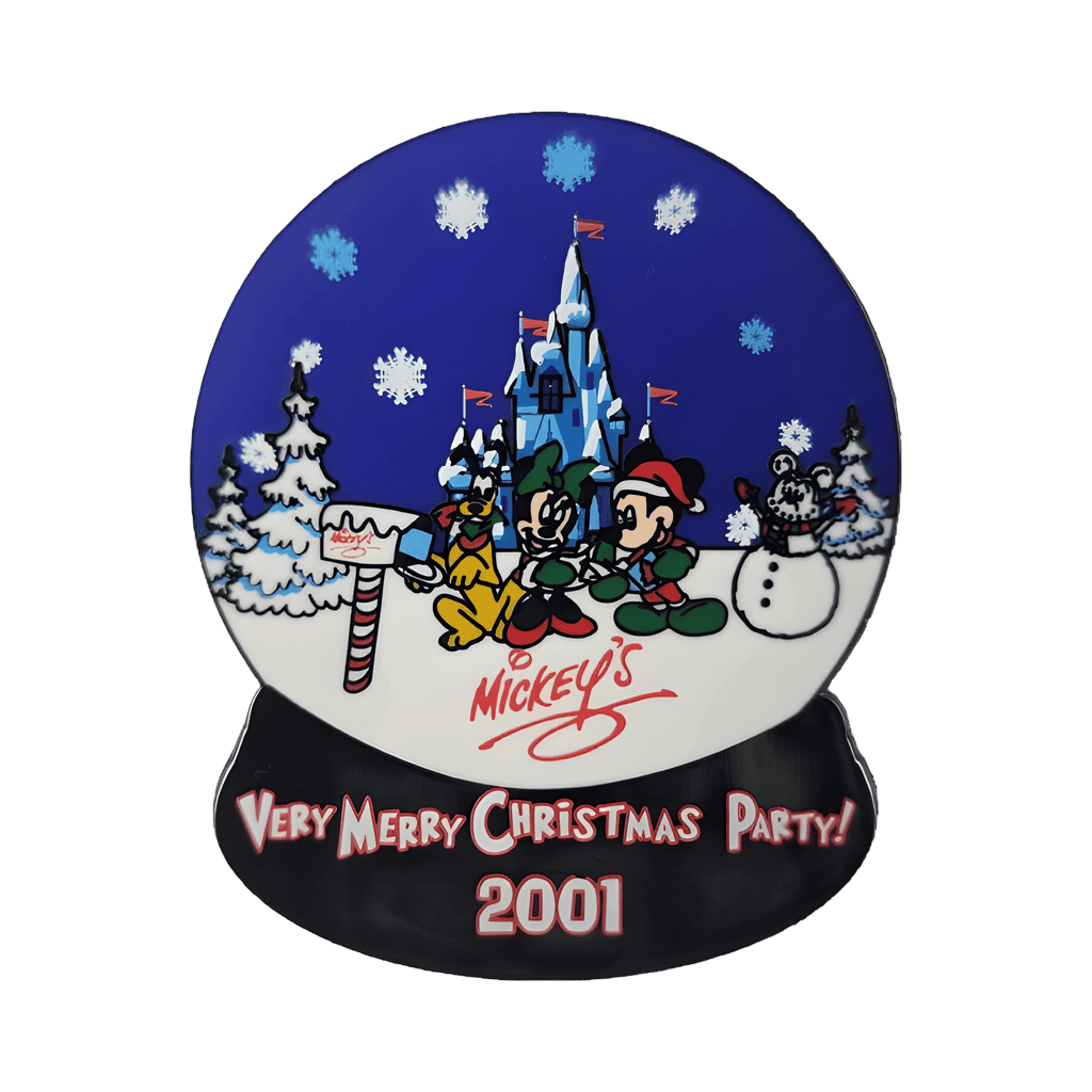 Mickey, Minnie and Pluto in Snowglobe Disney pin