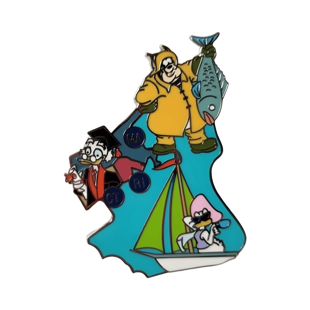 Massachusetts / Rhode Island / Connecticut Disney pin