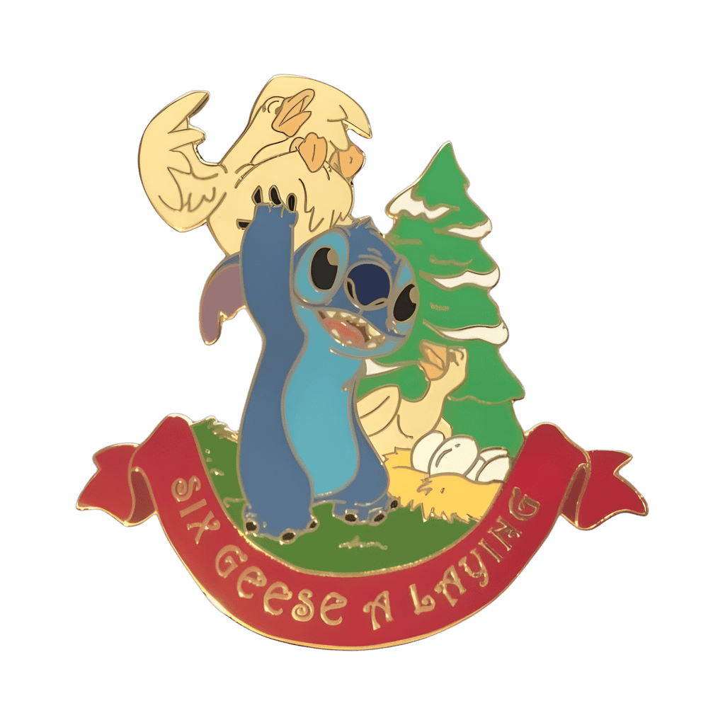 Six Geese a Laying Disney pin