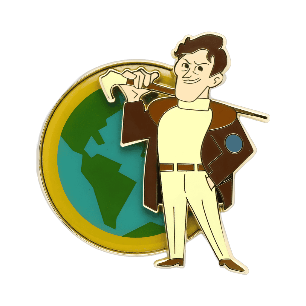 Charles Muntz Disney pin