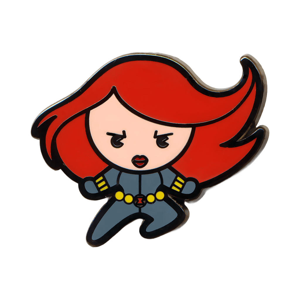 Black Widow Disney pin