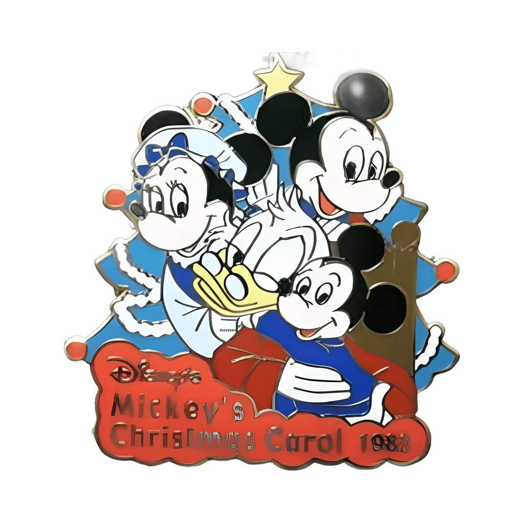 Mickey's Christmas Carol 1983 Disney pin