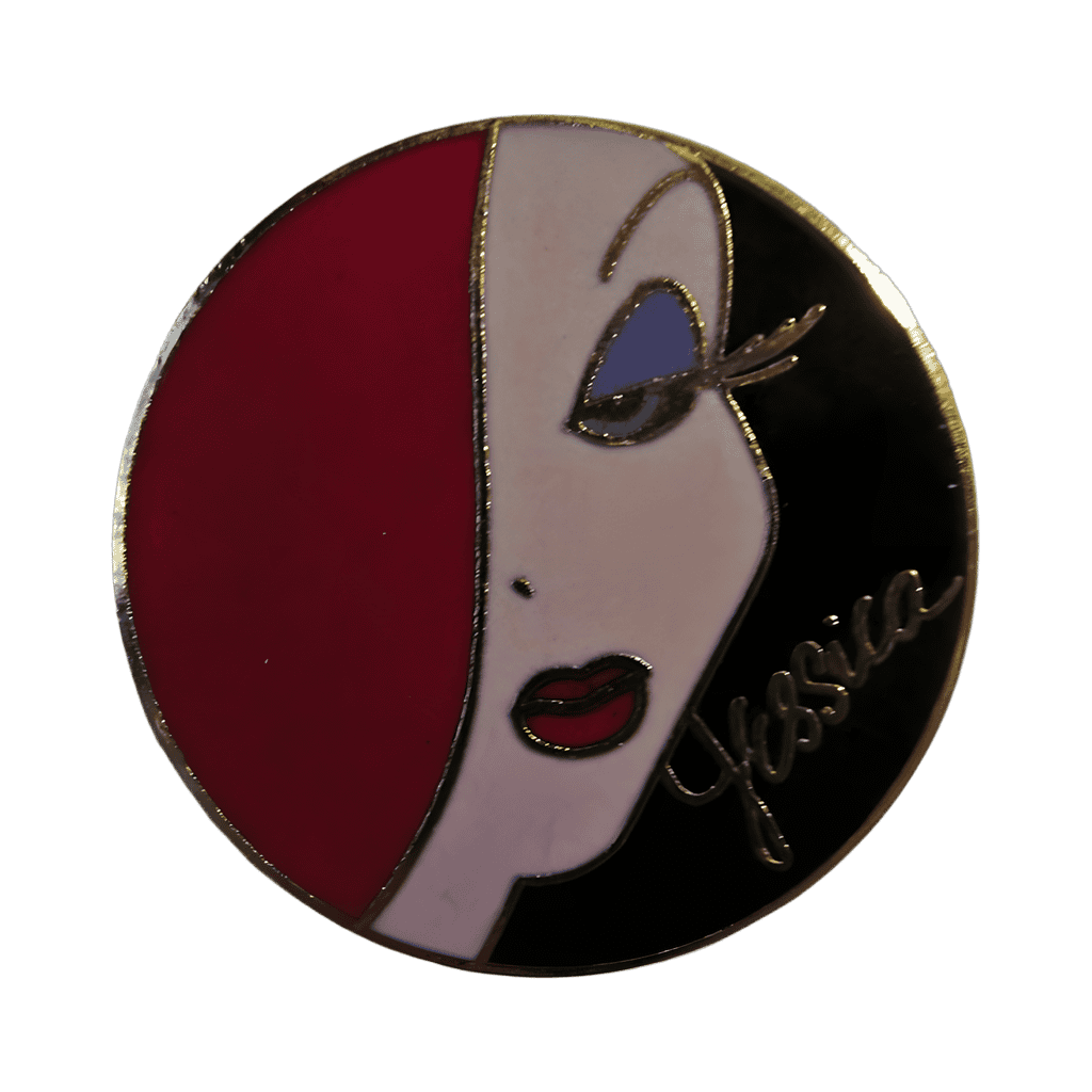 Jessica Rabbit Pleasure Island circle Disney pin