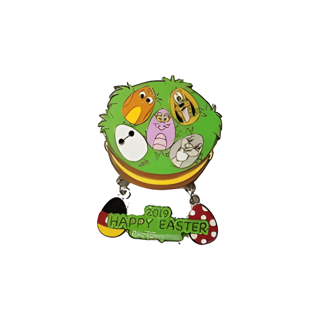 Baymax, Pluto, Figment, Thumper and Orange Bird Disney pin
