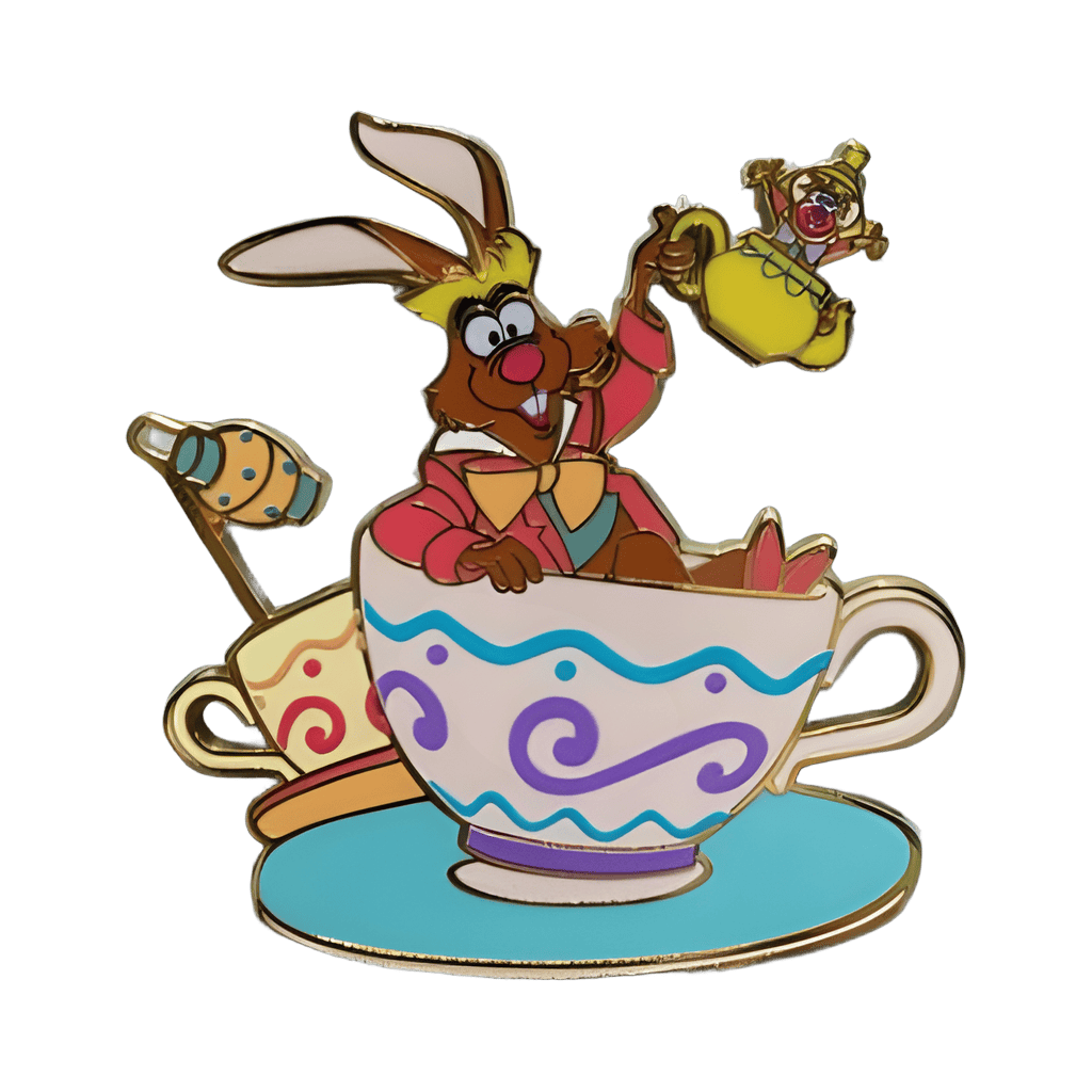 The March Hare and Dormouse Disney pin