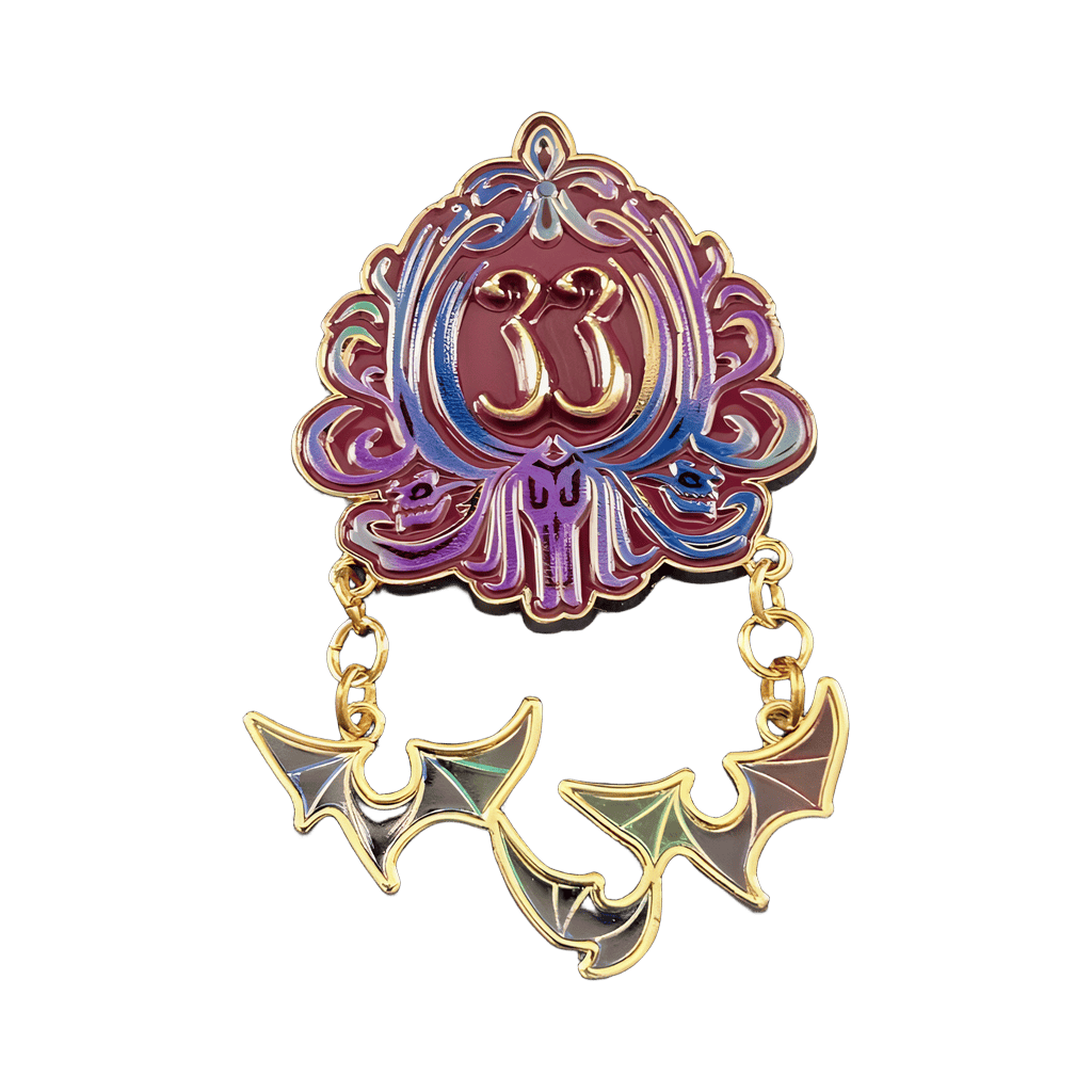 Halloween Logo Disney pin