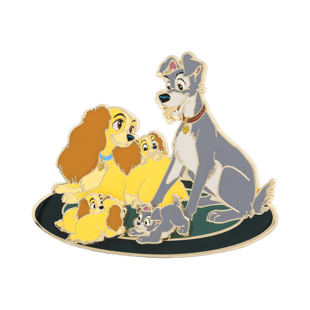 Lady and the Tramp Family Disney pin