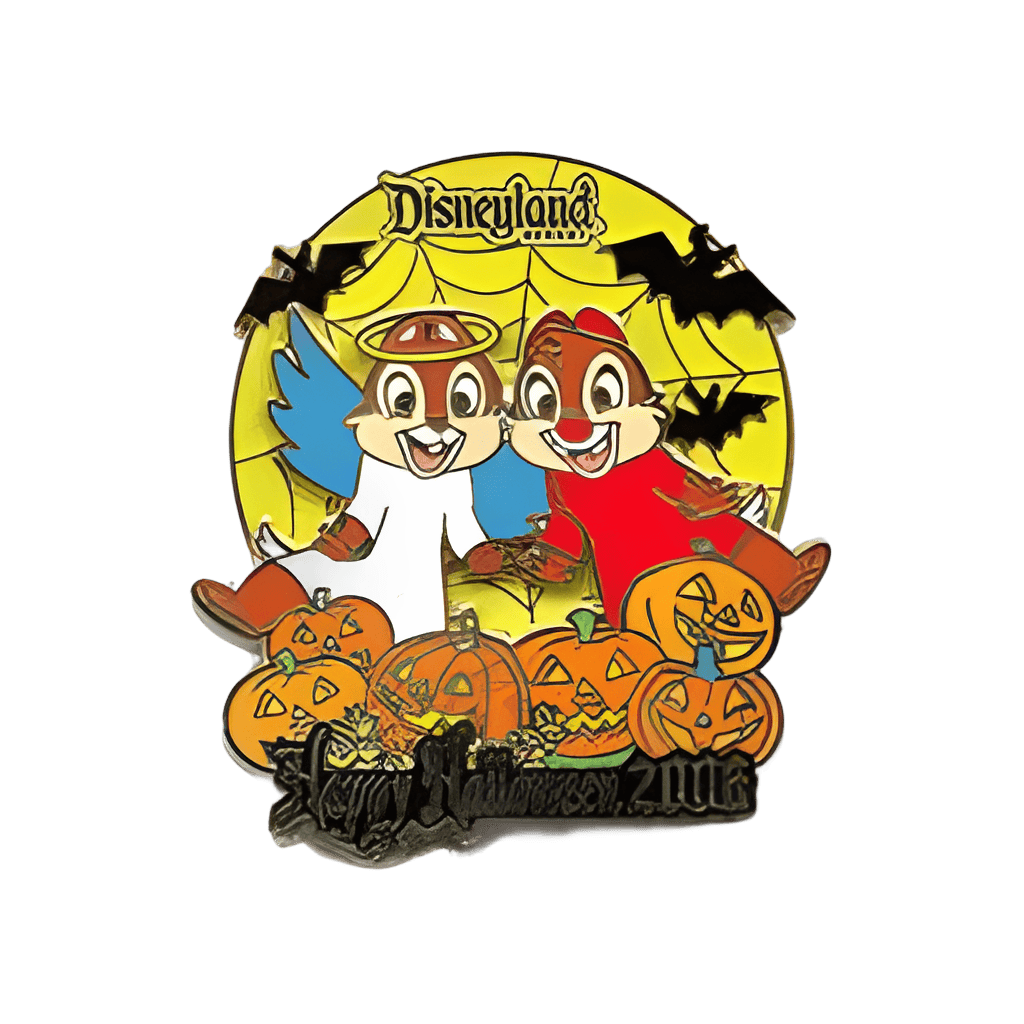 Chip and Dale as Angel and Devil Pin-on-Pin Disney pin
