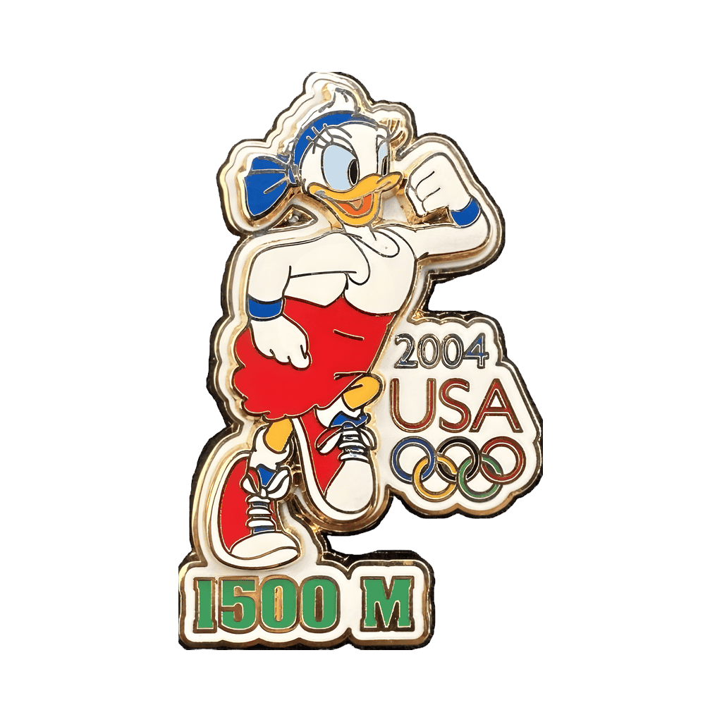 USA Olympic Daisy Duck 1500M Disney pin