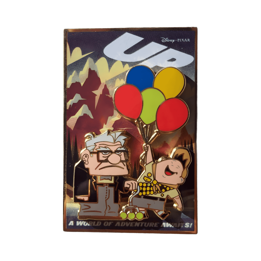Carl and Russell Disney pin