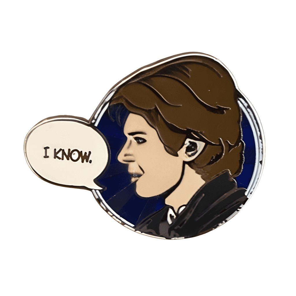 Han Solo Disney pin