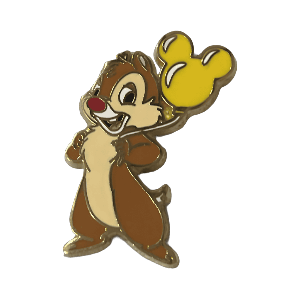 Dale Holding a Yellow Balloon Disney pin