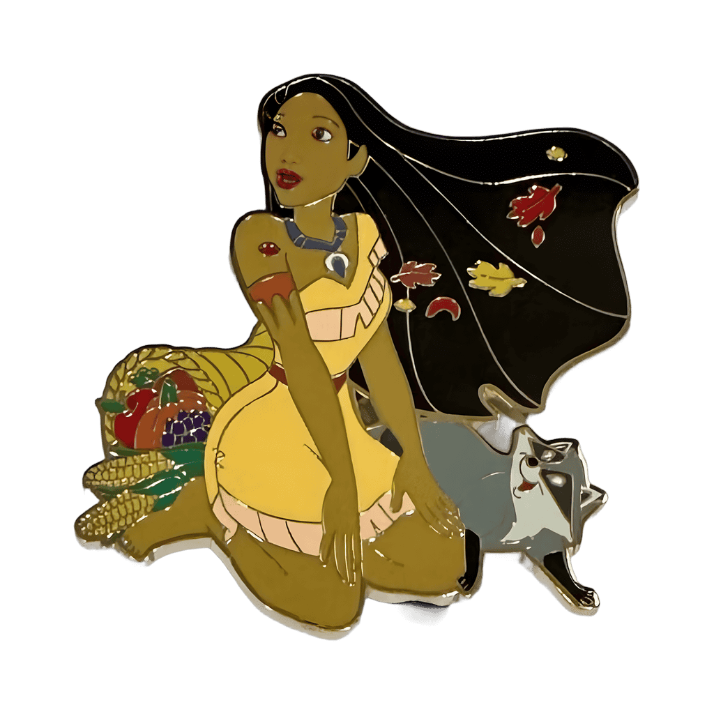 Pocahontas & Meeko Disney pin