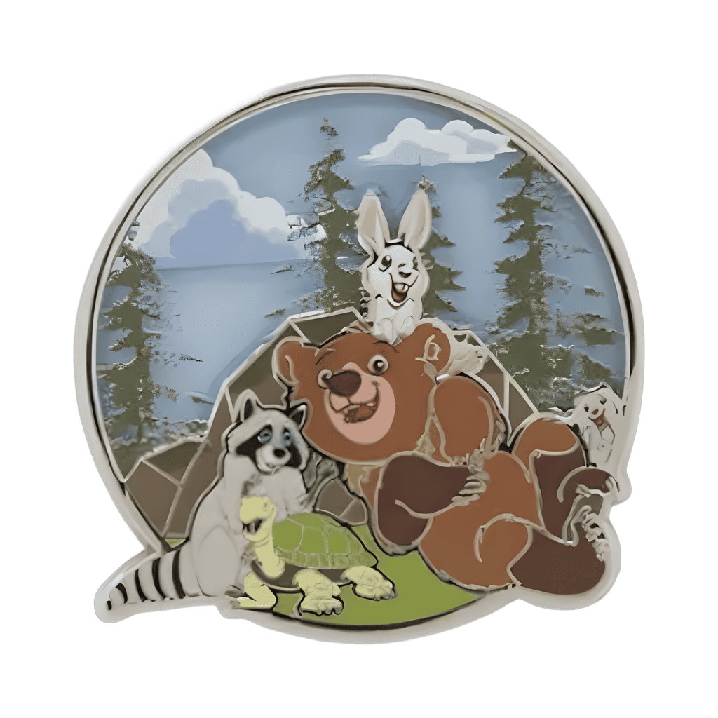 Koda with animals Disney pin