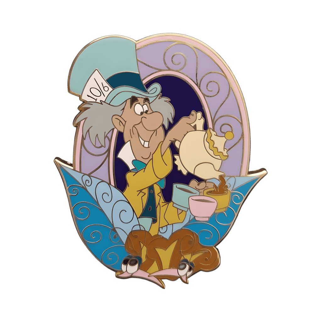 The Mad Hatter Disney pin