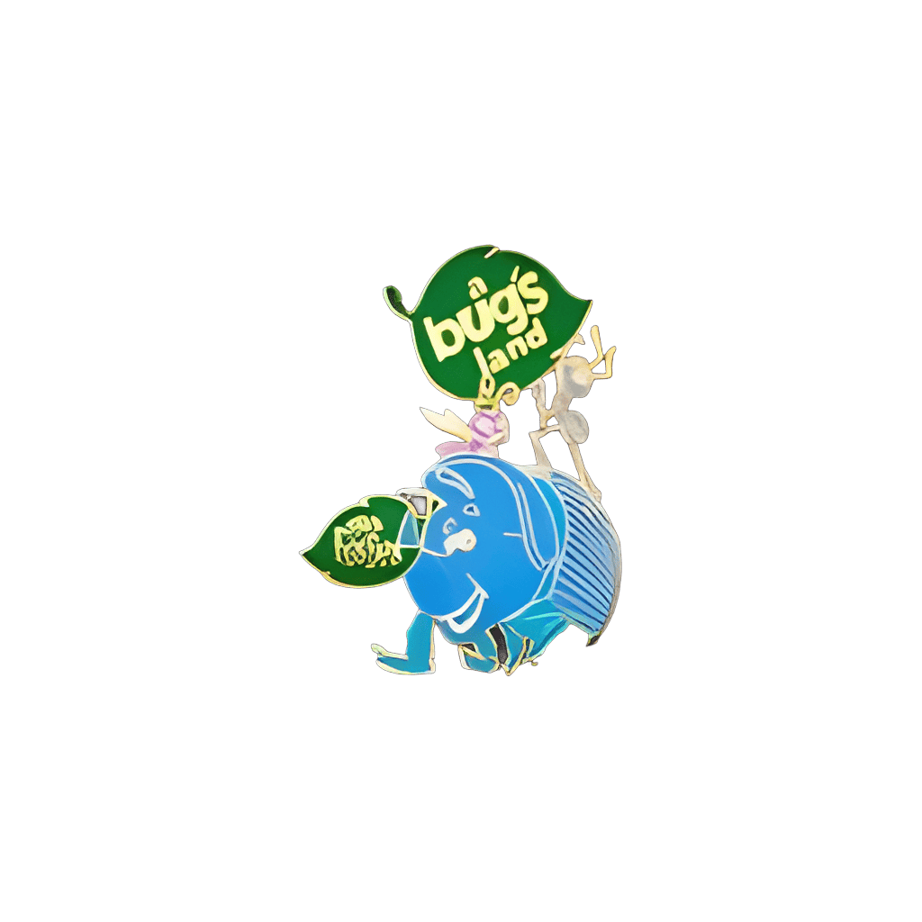 Bug Stack Holding Leaf Logo Boxed Set — Flik, Dot, and Dim Disney pin