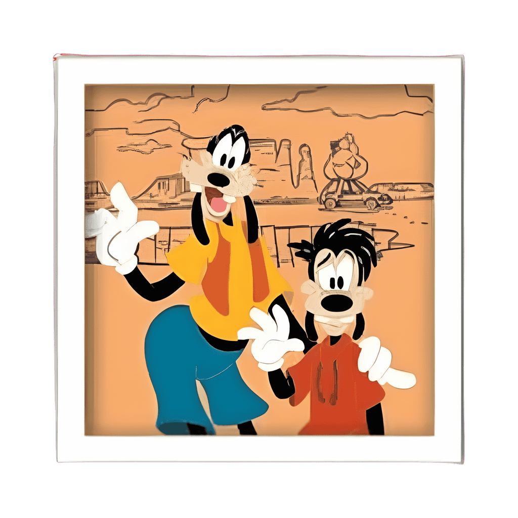 Goofy and Max - A Goofy Movie Disney pin