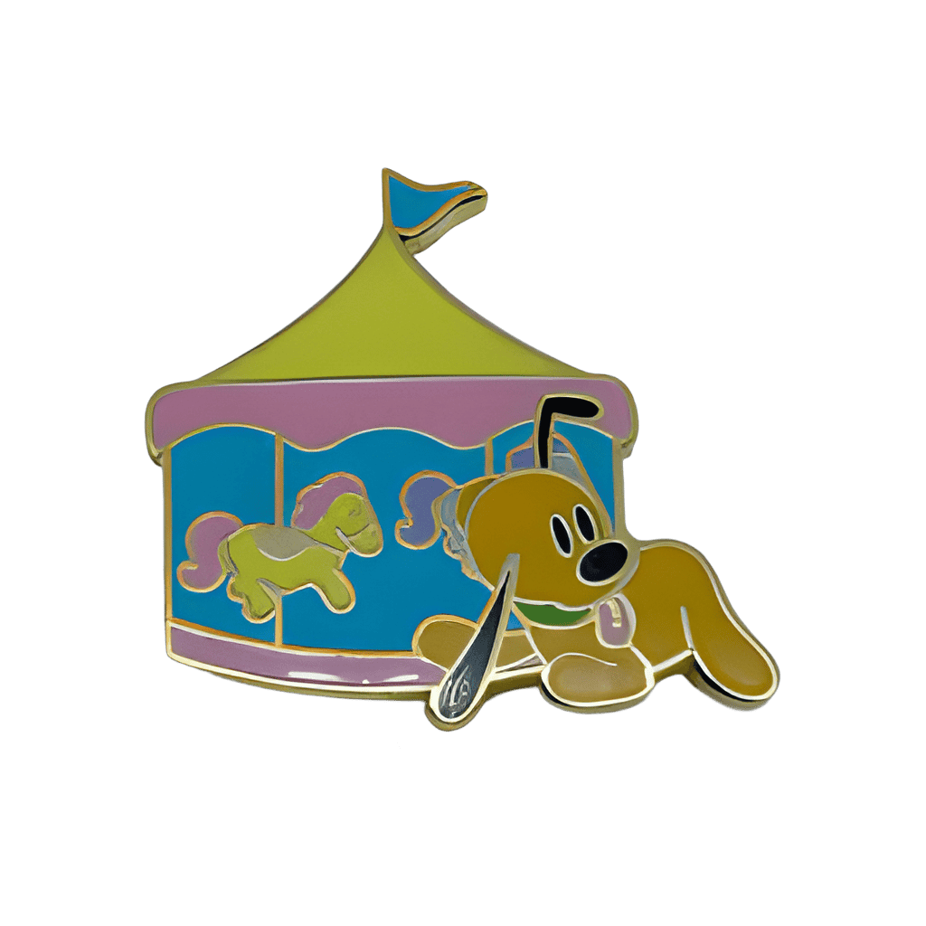 Pluto at Carrousel Disney pin