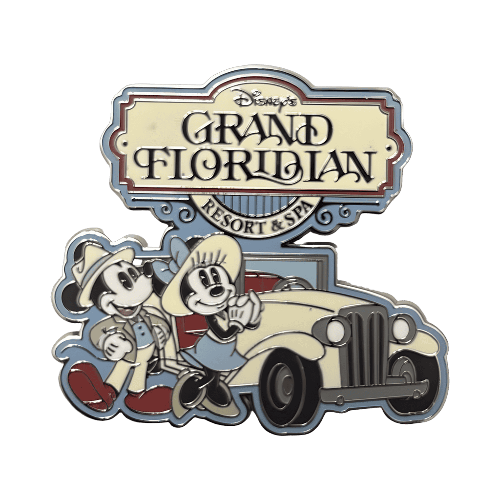 Mickey and Minnie Car Disney pin