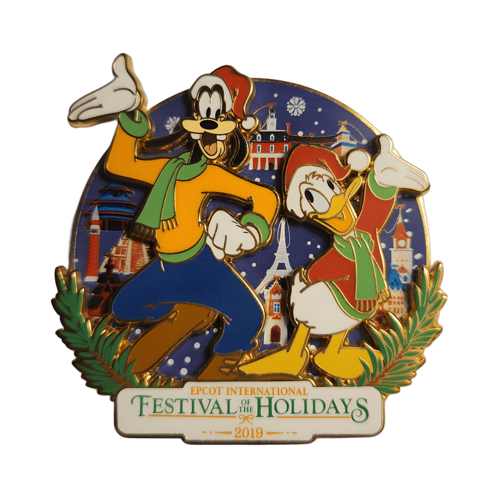 WDW - Festival of the Holidays 2019 - Goofy and Donald DVC Exclusive Disney pin