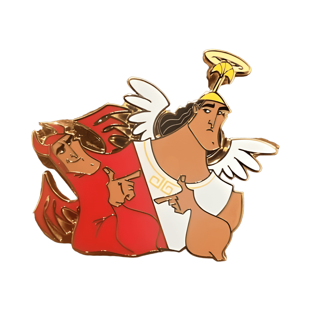 Kronk - Angel & Devil Disney pin