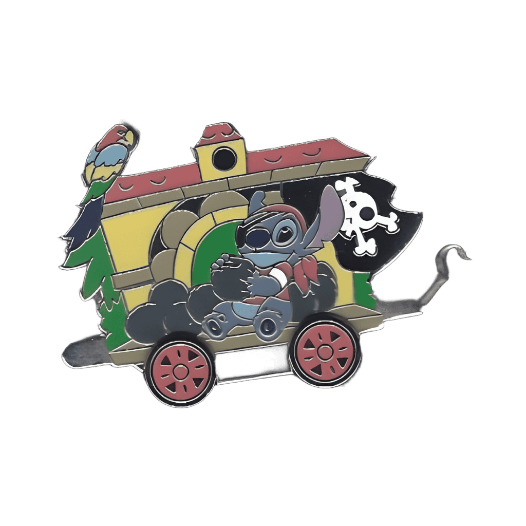 Pirates of the Caribbean Train Car Disney pin