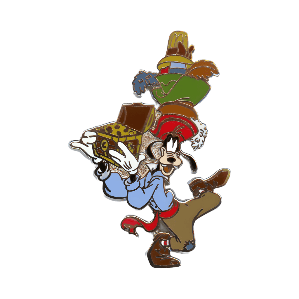 Goofy with Hats Disney pin