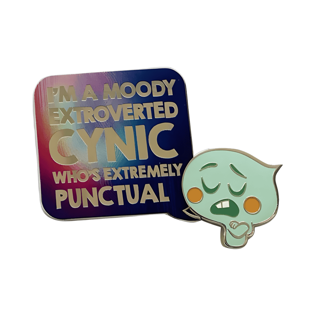 Moody Extroverted Cynic - Soul 22 Disney pin