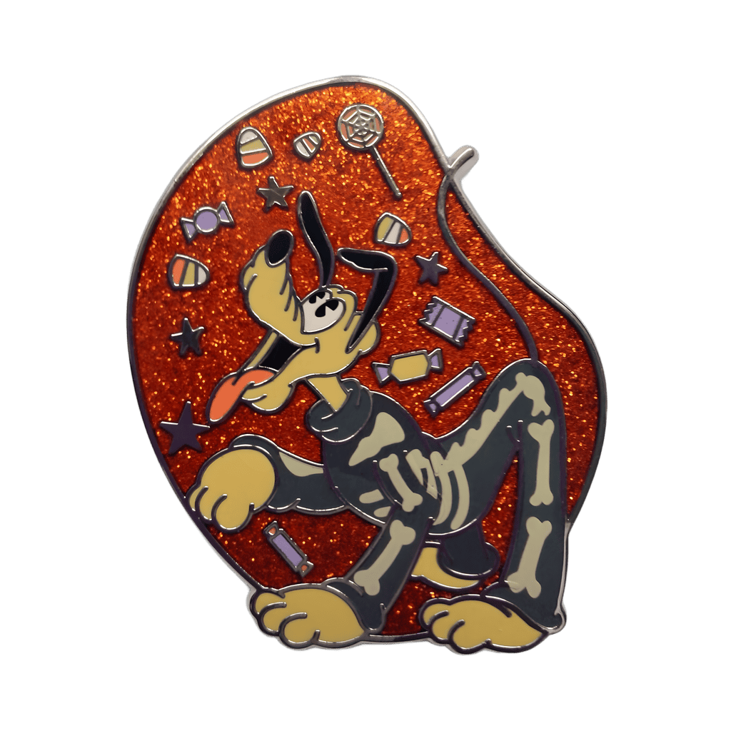 Skeleton Pluto Disney pin