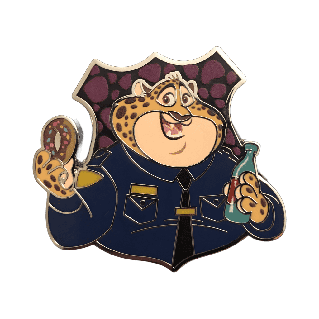 Officer Clawhauser Disney pin