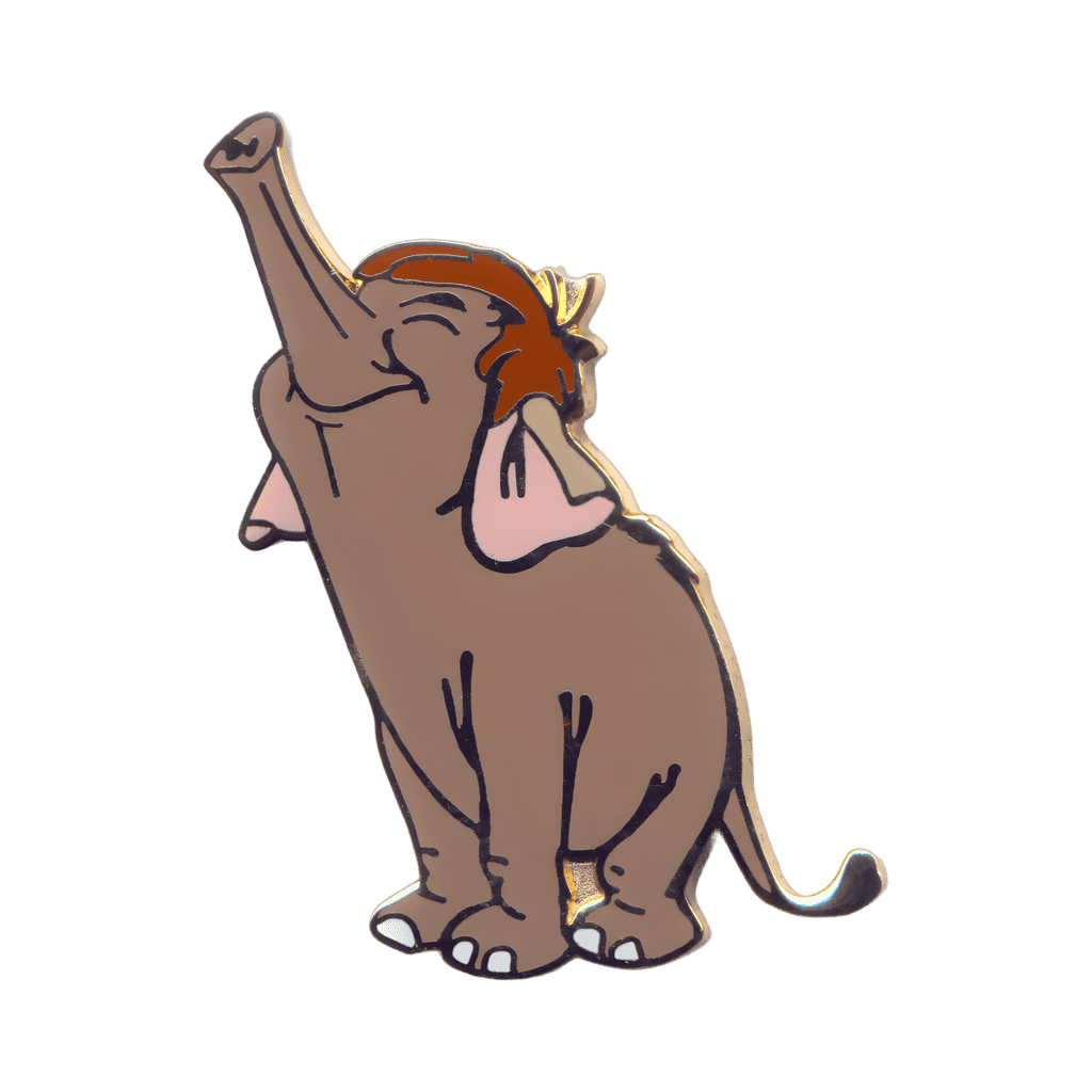 Hathi Junior with his Trunk in the Air Disney pin