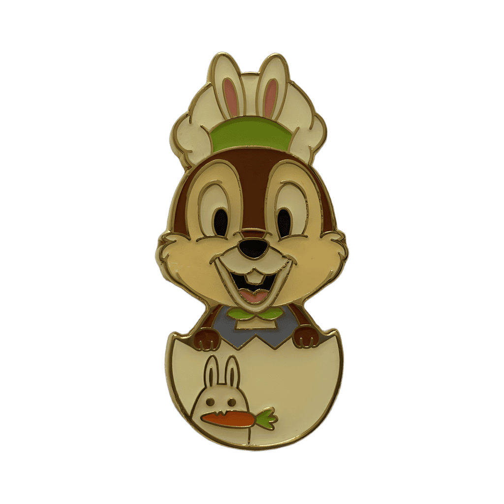 Jungle Carnival - Hippity Hoppity Springtime Parade - Chip in Easter Egg Disney pin