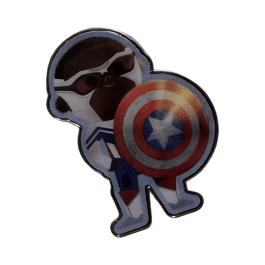 Falcon As Captain America Disney pin