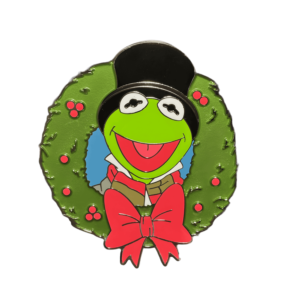 Kermit as Bob Cratchit Disney pin