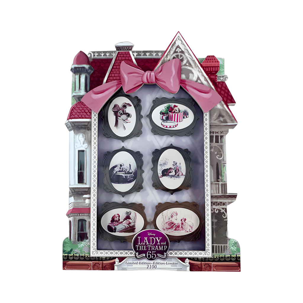 Lady and the Tramp 65th Anniversary Set Disney pin