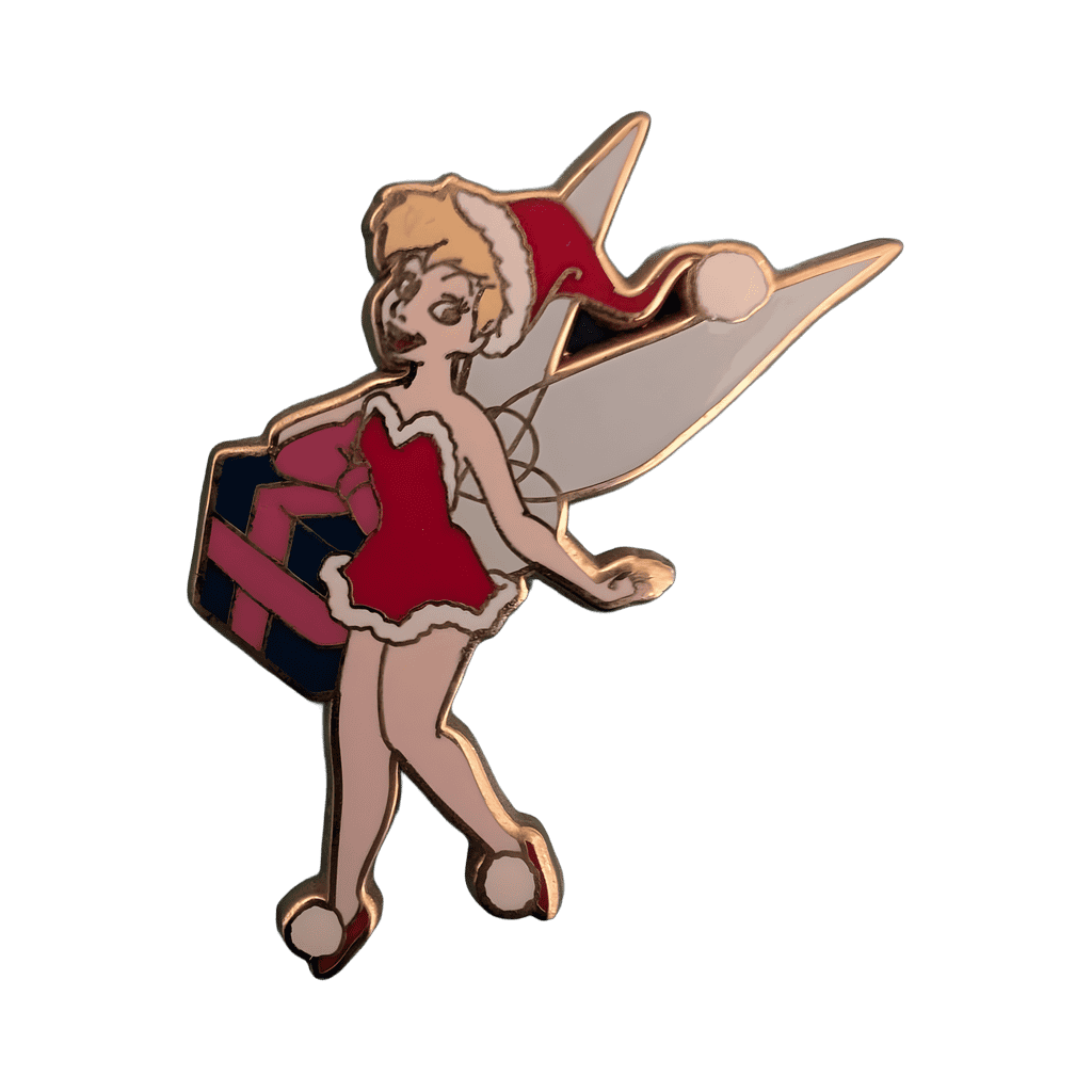 Tinker Bell with Present Disney pin