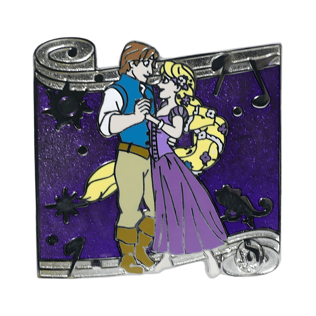Dancing Scroll Mystery Collection - Flynn and Rapunzel CHASER Disney pin