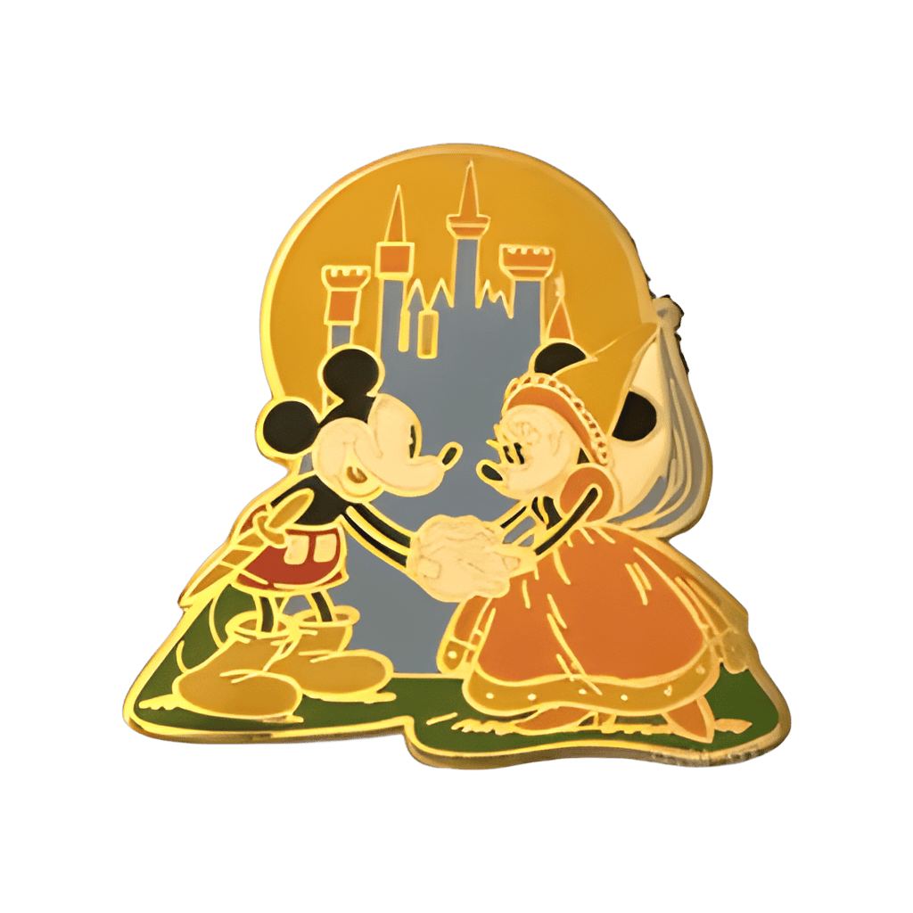 Mickey and Minnie - Brave Little Tailor - Pin of the Month - Cast Exclusive Disney pin