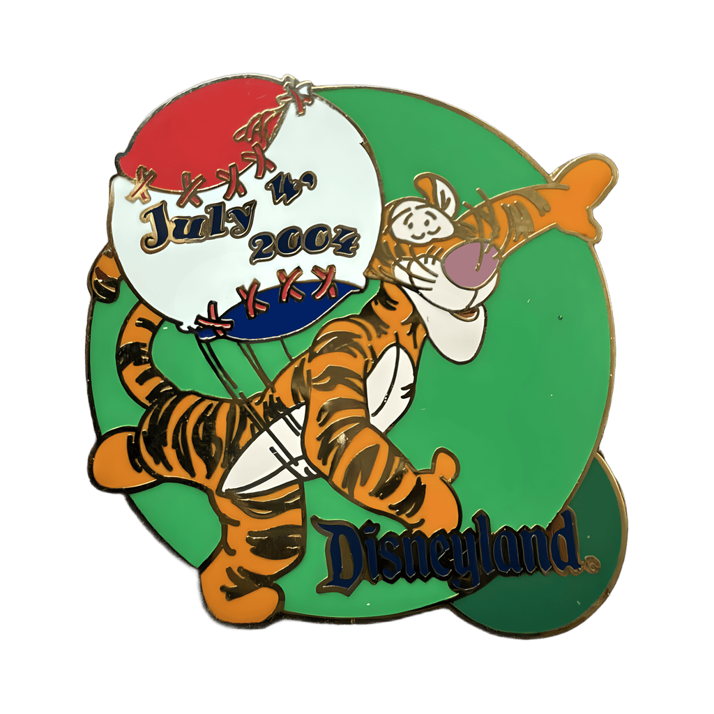 Tigger Throwing Baseball Disney pin