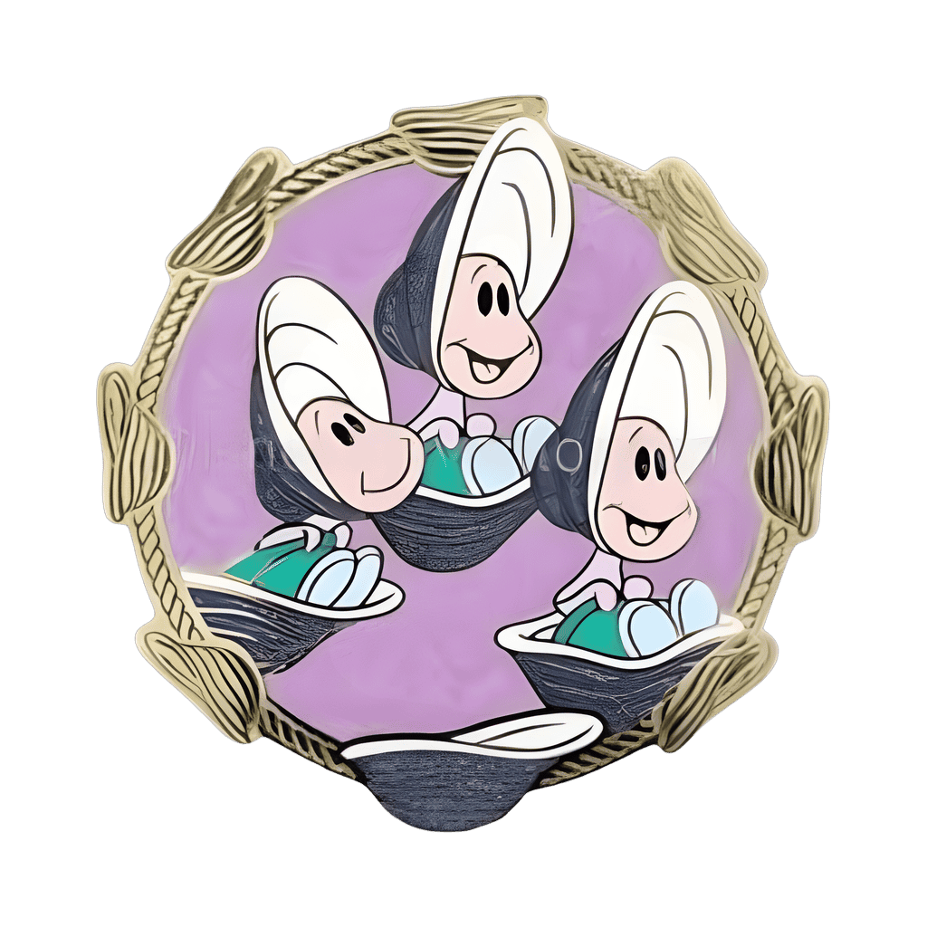 Oysters Disney pin